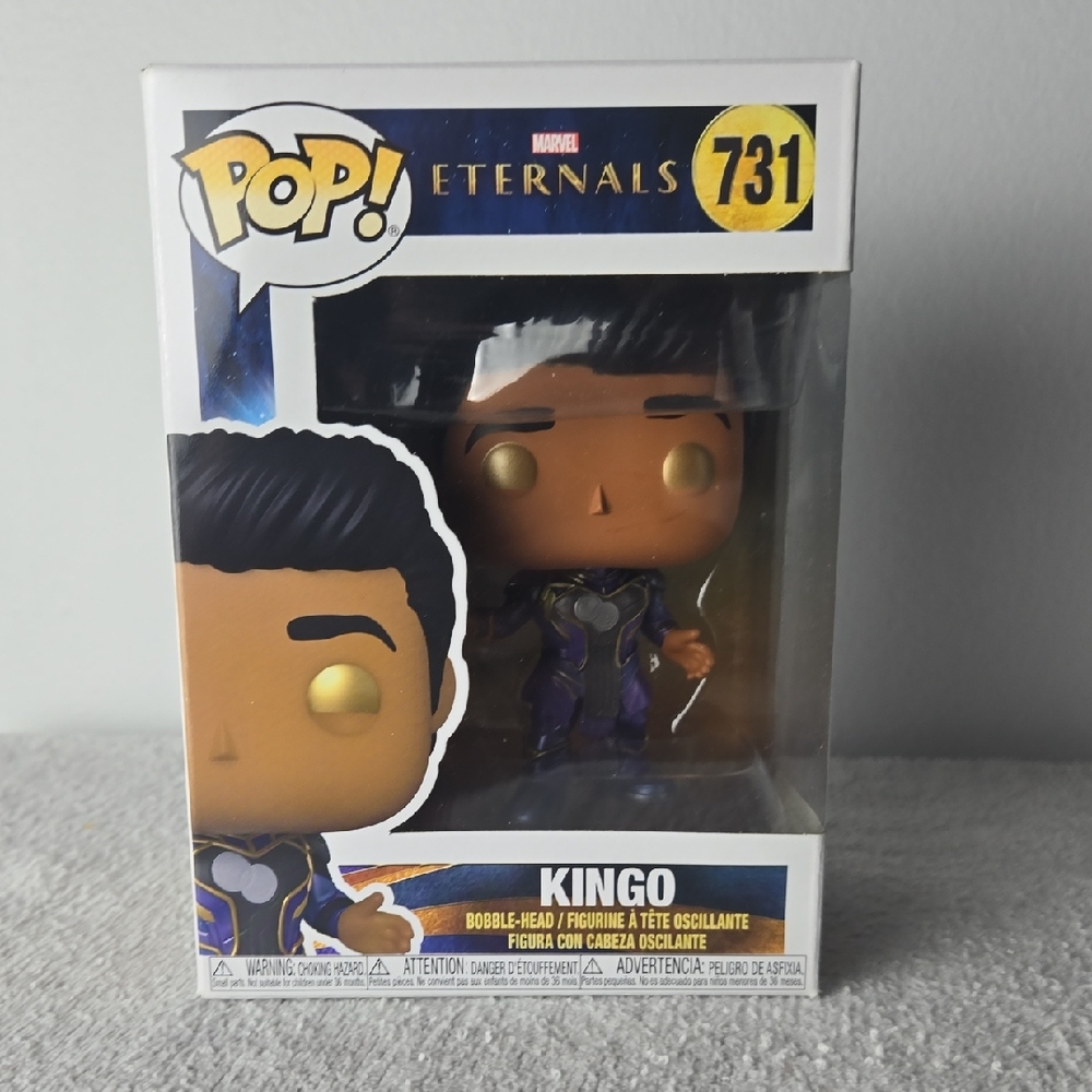 MARVEL ETERNALS: KINGO Funko Pop! 731-3 for $25